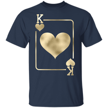 Load image into Gallery viewer, King of Hearts Playing Card Halloween Costume Premium T-Shirt