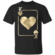 Load image into Gallery viewer, King of Hearts Playing Card Halloween Costume Premium T-Shirt